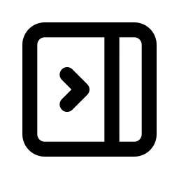Layout Sidebar Right Collapse Line Icon