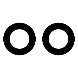 Flickr Line Icon