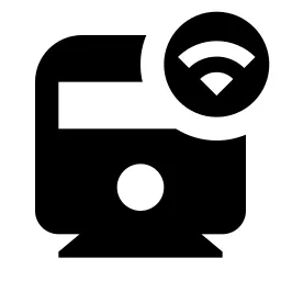 Train Wifi Fill Icon