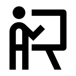 Presentation Line Icon