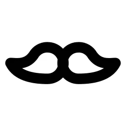 Moustache Line Icon