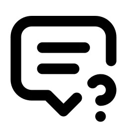 Message 2 Question Line Icon