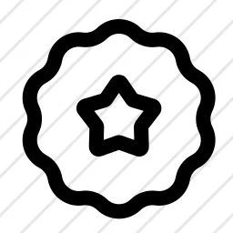 Subscription Star Verify Icon