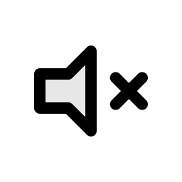 Volume Off Duo Icon