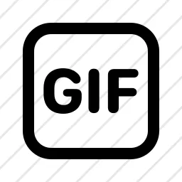 Gif Square Icon