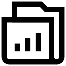 Folder Graph Icon