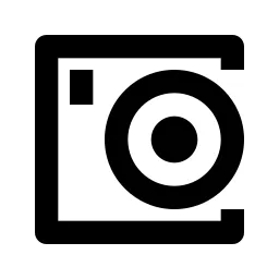 Polaroid Line Icon