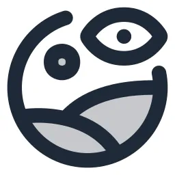 Image Circle Eye Duotone Icon