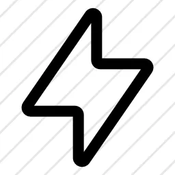 Zap Lightning Flash Thunder Icon