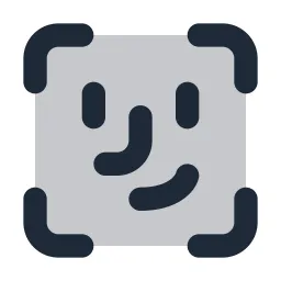Scan Face Id Duotone Icon