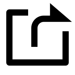 Share Forward Box Fill Icon