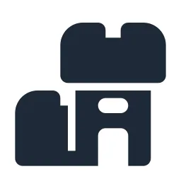 Castle Solid Icon