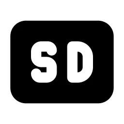 Badge Sd Icon