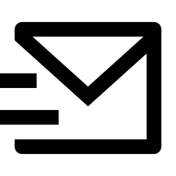 Mail Send Line Icon