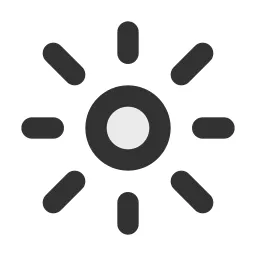 Sun Duotone Icon