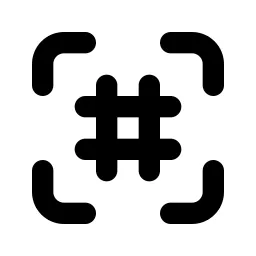 Grid Scan Line Icon