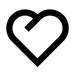 Heart 2 Line Icon