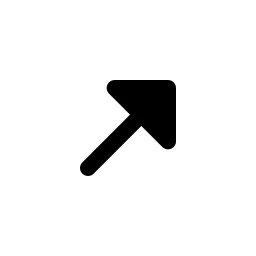 Arrow Right Up Fill Icon