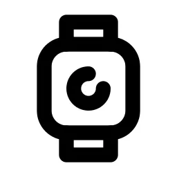 Device Watch Stats 2 Line Icon