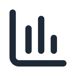 Chart Bar Solid Icon