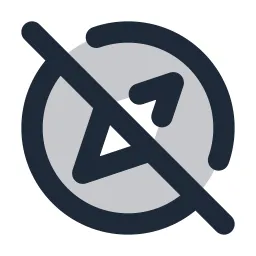 Compass 2 Off Duotone Icon