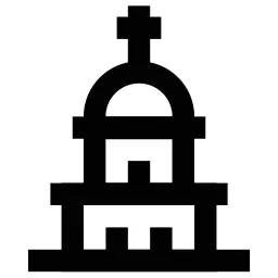 Building Church Religion Icon