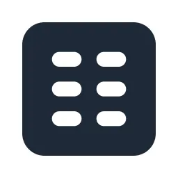 Layout Columns Text Solid Icon
