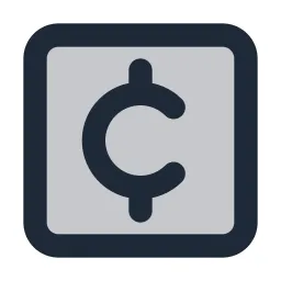 Cent Box Duotone Icon