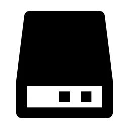 Hard Drive 3 Fill Icon