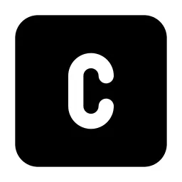 Square Letter C Icon