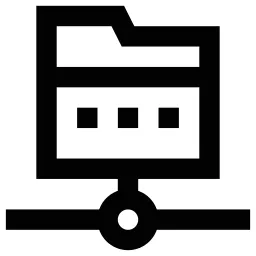 Folder Share Network Icon