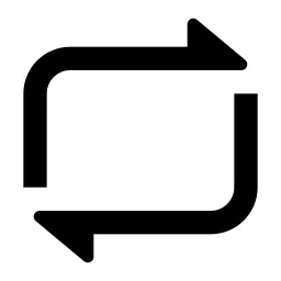 Repeat 2 Line Icon