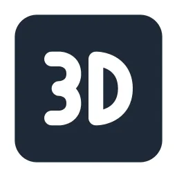 3d Box Solid Icon