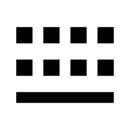 Keyboard Fill Icon