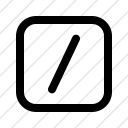 Run Shortcut Slash Icon