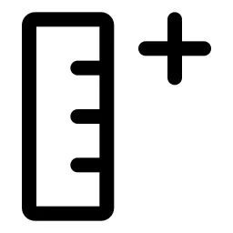 Ruler Plus Icon