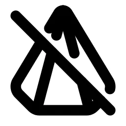 Hexagonal Pyramid Off Line Icon