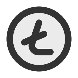 Litecoin Circle Duotone Icon
