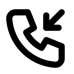 Phone Incoming Line Icon