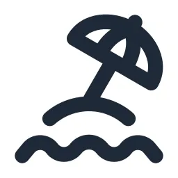 Beach Line Icon