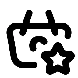 Basket Star Line Icon