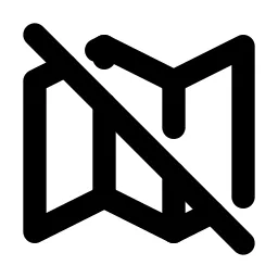 Map Off Line Icon
