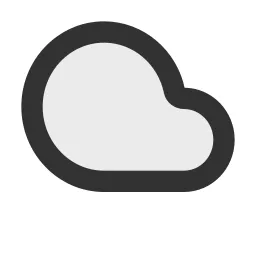 Cloud Duotone Icon