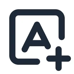 A Box Plus Line Icon
