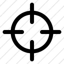 Target 2 Zoom Crosshair Icon