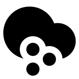 Hail Fill Icon
