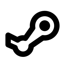 Brand Steam Line Icon
