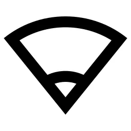 Signal Wifi 1 Line Icon