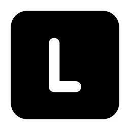 Square Letter L Icon