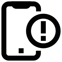 Exclamation Mobile Icon